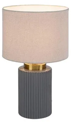 Image de Rabalux 74045 Lampes de table Glovy gris céramique E14