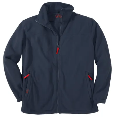 Produktbild von Brigg Fleecejacke Übergröße dunkelblau ohne Futter