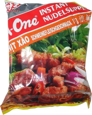 Produktbild von A-One [ 30x 85g ] Instant Nudelsuppe [ Schweinefleischgeschmack ]