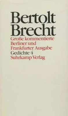 Obrázek produktu pro Brecht, B: Werke 14