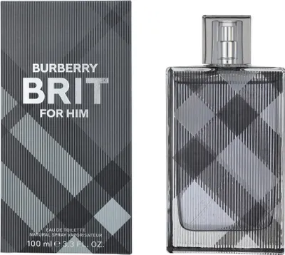 Produktbild von Burberry Brit For Him, Männer, 100 ml, Nicht nachfüllbare Flasche, Ingwer, Zedernholz, Tonka-Bohne