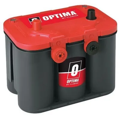 Immagine prodotto di Optima Red Top RT U - 4,2, 12V 50Ah, batteria di avviamento AGM, tecnologia Spiralcell incl. 7,50 € di cauzione