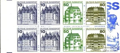 Produktbild von Briefmarken BRD (BR.Deutschland) 1982 Mi MH24b (kompl.Ausg.) postfrisch Burgen und Schlösser