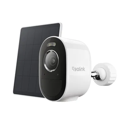 Zdjęcie produktu dla Reolink kamera monitorująca 2K 4MP na baterie, WLAN 2,4 GHz/5 GHz, wykrywanie osób i pojazdów, Argus 3 Pro z panelem słonecznym