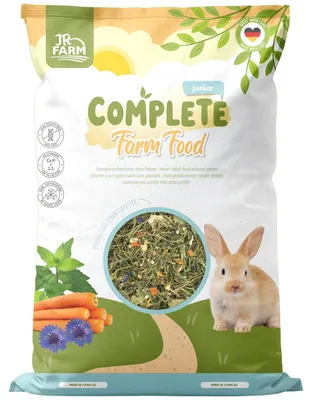 Produktbild von JR Complete Farm Food Zwergkaninchen Junior, 2 kg