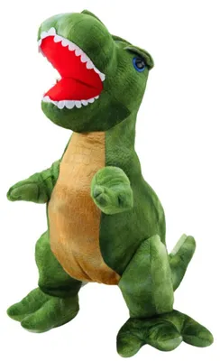 Produktbild von Lean Plüsch Maskottchen Dinosaurier Zum Knuddeln Mit Strukturierter Haut Grün 45Cm