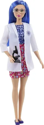 Produktbild von Mattel HCN11 - Barbie - You can be anything - Wissenschaftlerin Puppe, mit Zubehör