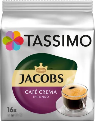 Produktbild von Tassimo® Jacobs Caffè Crema Intenso, 16 Kapseln, =16 Getränke