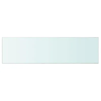Immagine prodotto di vidaXL Scaffale in vetro trasparente 110x30 cm