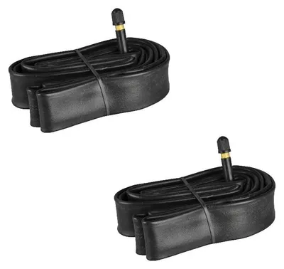 Produktbild von Ecovelò EGG04PUE 2 Vollgummiräder 3.00-4, pannensicher, aus Polyurethan, für Wagen, Schubkarren, Sackkarren, Gepäckträger