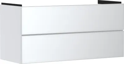 Produktbild von hansgrohe Xevolos E Waschtischunterschrank, 2 Schubkästen, SoftClose, 1180x475x555mm, für den Waschtisch, 54184320