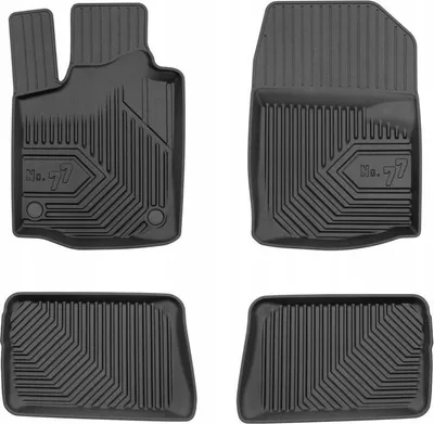 Produktbild von Gummimatten Renault Twingo 2 2007-2014 Kofferraum 77