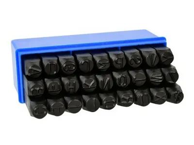 Produktbild von Razidla písmenková 10 mm, 27 ks