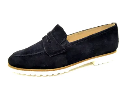Immagine prodotto di Paul Green slip-on e mocassino 2493-173, camoscio, blu, donna
