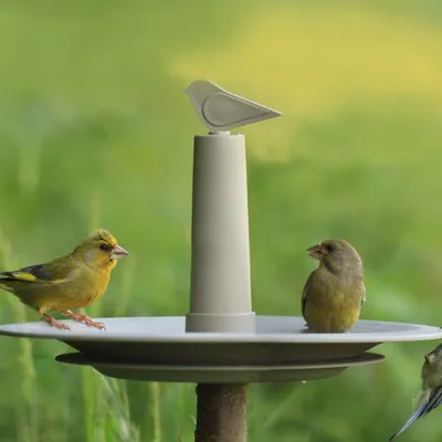 Produktbild von Plastia Vogeltränke FINCH Taupe