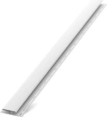 Produktbild von BRYZA "H" Kunststoffprofil, Länge 3M, weiß RAL 9010