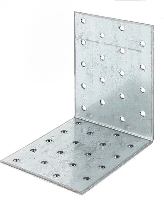Produktbild von Alberts Lochplattenwinkel  | sendzimirverzinkt | 100 x 100 x 80 mm | 25er Set