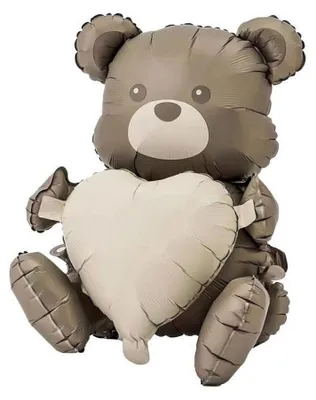 Produktbild von Folienballon „Matuś-Bär“ 3D, 55 x 41 x 33 cm – Godan