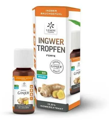 Produktbild von Ingwer Ginjer forte Tropfen 20 ml