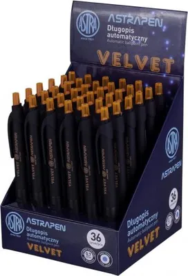 Image de Stylo à bille 0,7mm AstraPEN Velvet, bleu, support, 201121002