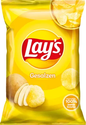 Produktbild von Lay's Gesalzene Kartoffelchips 150g Beutel