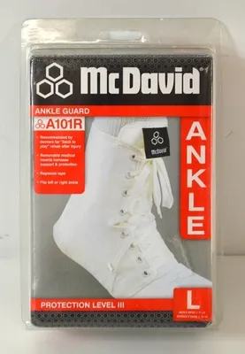 Obrázek produktu pro Podpora kotníku Mcdavid 433, bílá, velikost S, 433R