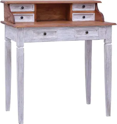 Produktbild von Möbel Schreibtisch mit Schubladen 90x50x101 cm Altholz Massiv - Computertisch 283911