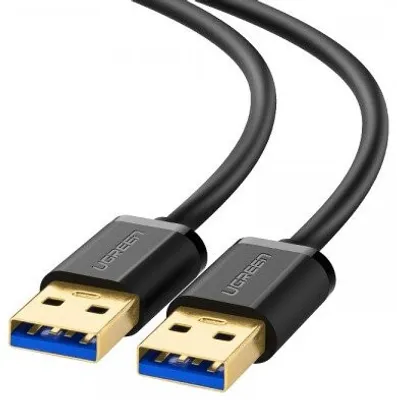 Obrázok produktu pre Kabel USB Ugreen USB-A - USB-A 2 m Czarny (10371)