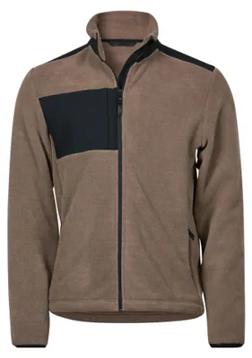 Produktbild von Tee Jays - "Mountain" Fleecejacke für Herren FK2217 (XS) (Ton/Schwarz)