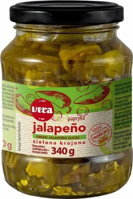 Obrázek produktu pro Papryczki Jalapeno zielone krojone 680 g