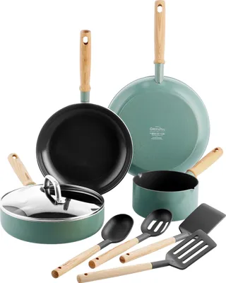 Produktbild von GreenPan Mayflower Topf & Pfannen-Set inkl. Utensilien Edelstahl