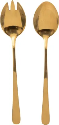 Produktbild von 2er-set salatbesteck gold
