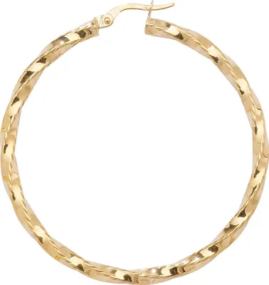 Produktbild von 9 Karat (375) Gold Damen - Paar Creolen - 42mm; TRS11423MM42