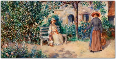 Produktbild von Coloray Küchenrückwand 140x70 Spritzschutz aus Glas - Baumhäuser Frauen