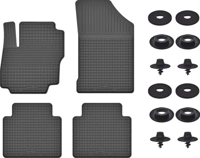 Produktbild von Gummimatten Mit Stoppern Für: Ford Kuga Mk3 (2019-) Schwarz Set