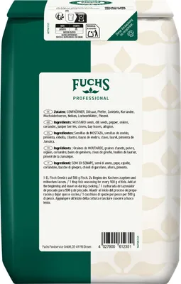 Immagine prodotto di Fuchs 380756009 Fuchs Fisch Gewürz, 1,0 kg