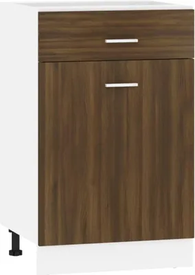 Obrázek produktu pro Kuchyňská skříňka - šedá - 50 CM