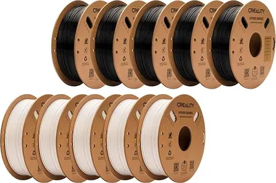 Obrázek produktu pro vlákno pro 3D tiskárny, houževnatost, chemická odolnost, 5black 5white