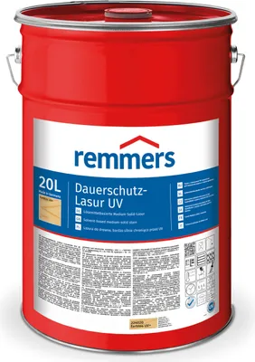 Produktbild von Remmers Dauerschutz-Lasur UV farblos UV+ 20 l, Holzlasur