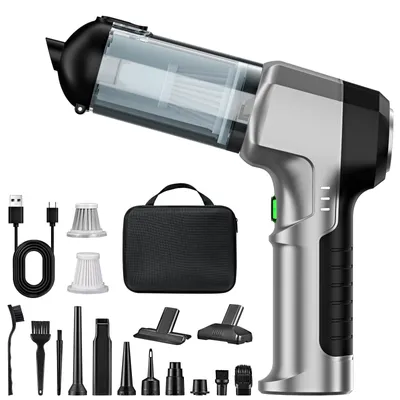Handstaubsauger 4-in-1, 25000 Pa, 3 Stufen, 220.000 U/min, kabellos