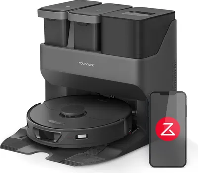 Produktbild von Robotický vysavač Roborock S7 Max Ultra 5500pa, 60W, samosušení/sušení horkým vzduchem&3D strukturované vyhýbání se překážkám (upgrade z S7 Pro Ultra,VS S8 Pro Ultra) černá