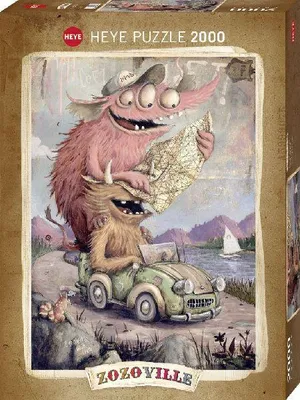 Produktbild von Road Trippin´ Puzzle 2000 Teile