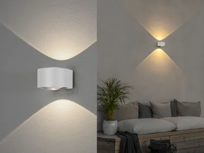 Produktbild von Gela Wandleuchte up/down weiss ‖ 7882-250