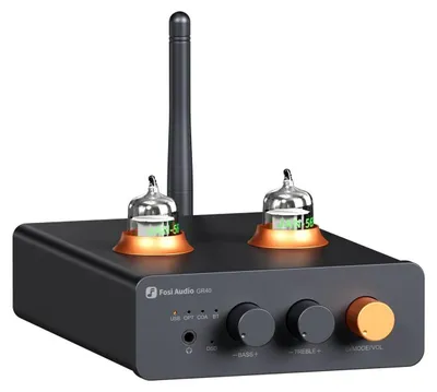 Produktbild von Fosi Audio GR40 Röhren-DAC – Kopfhörer & Preamp – USB/Opt/Koax