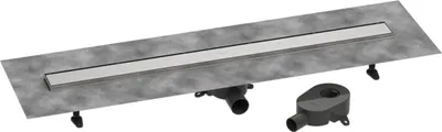 Produktbild von hansgrohe RainDrain Go Komplettset Duschrinne 1000 rückseitig befliesbar für Standard-/flache Installation