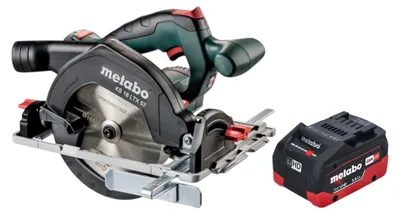 Zdjęcie produktu dla Metabo KS 18 LTX 57 Akumulatorowa pilarka tarczowa 18 V 165 mm + 1x akumulator LiHD 5,5 Ah - bez ładowarki