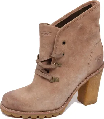 Produktbild von F1264: Beige Damen-Stiefel im Vintage-Look von UGG