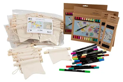 Image de Creativ Company 498449, Set créatif pour enfants, Multicolore