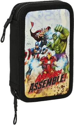 Produktbild von Safta Double Filling Avengers Forever Federmäppchen 28 Einheiten Mehrfarbig Mann Mehrfarbig One Size