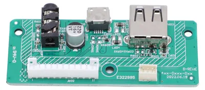 Obrázek produktu pro Nabíjecí konektor a deska pro reproduktor Charge 3 GG, zelená USB, zvukový konektor, nabíjecí obvod